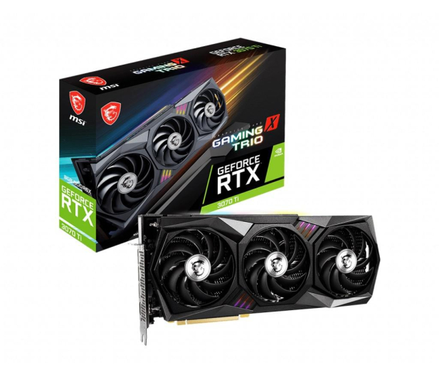 MSI GeForce RTX 3070 Ti GAMING X TRIO LHR 8GB GDDR6X - 655244 - zdjęcie